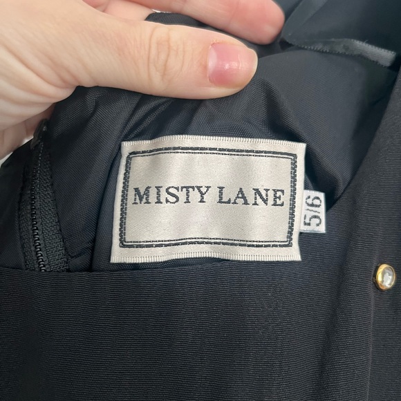 Vintage Misty Lane gem black dress - Picture 3 of 4